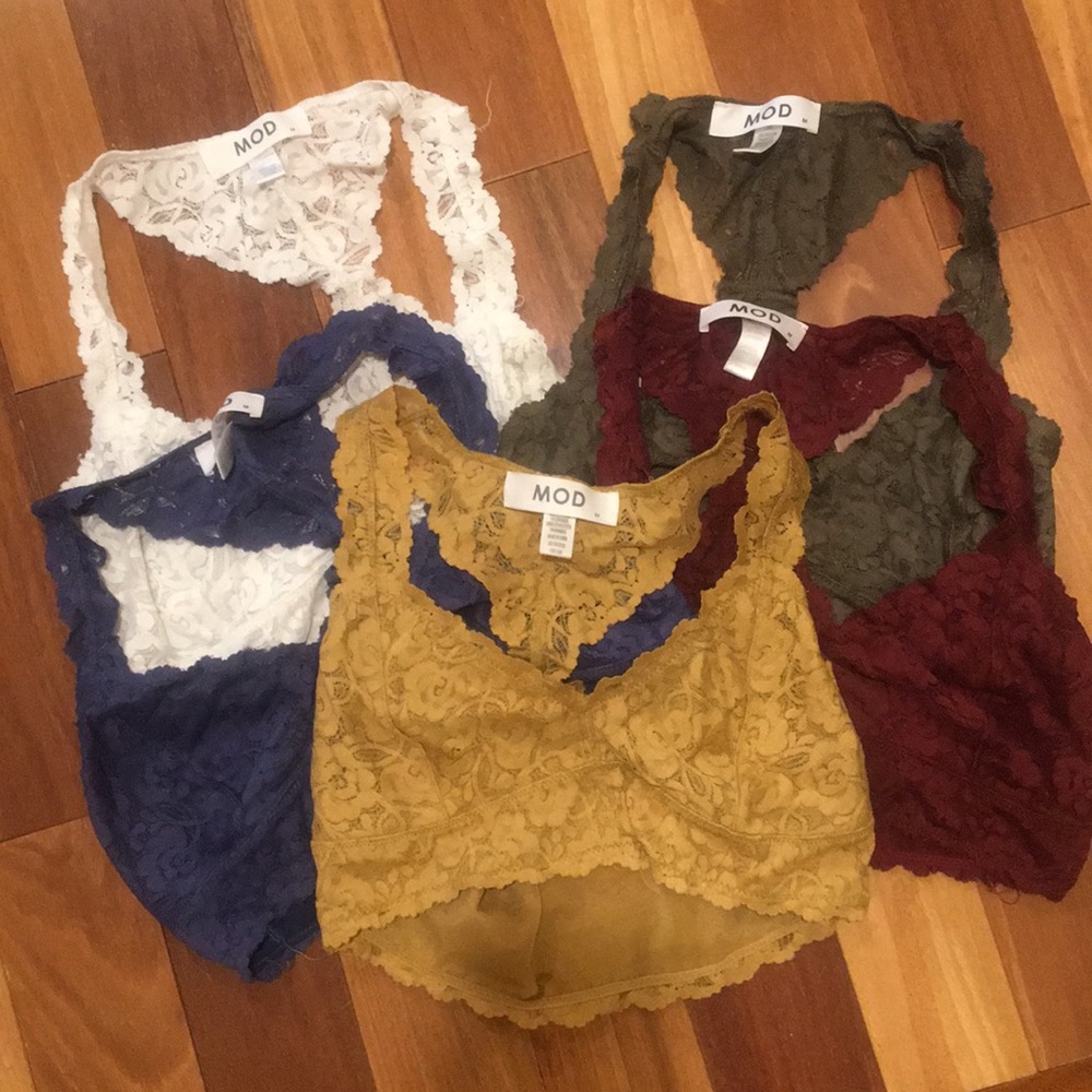5 Fall lace bralettes